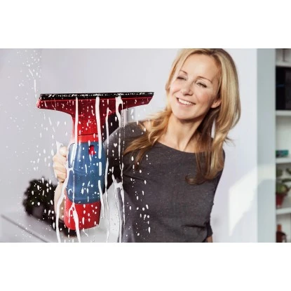 Vileda Fenstersauger Inkl. Eimer, Einwascher Und 2. Schmalen Saugaufsatz 3 Vileda Fenstersauger Inkl. Eimer, Einwascher Und 2. Schmalen Saugaufsatz – Bild 3