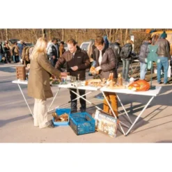 LUX Multifunktionstisch Mit Aluminium-Gestell -Wenko Astra Geschaft 620173 picture 3