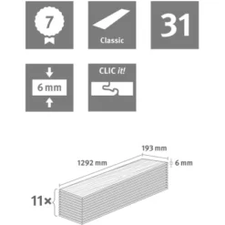 Egger Laminatboden Basic Eiche Antik Natur 6 X 193 X 1292 Mm -Wenko Astra Geschaft 650842 2782 4