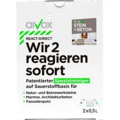 Arvox Pro Reiniger Stein + Beton 1 L -Wenko Astra Geschaft 653466 3796 03VERPACKUNG