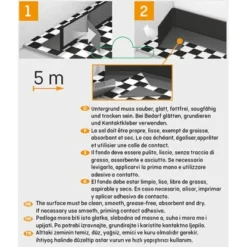 Knickwinkel Schwarz Selbstklebend 18 Mm X 18 Mm Länge 5000 Mm -Wenko Astra Geschaft 656210 LayoutKniWi5mBack 2