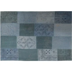 Kayoom Teppich Lyrical 210 Multicolor-Blau 120 Cm X 170 Cm