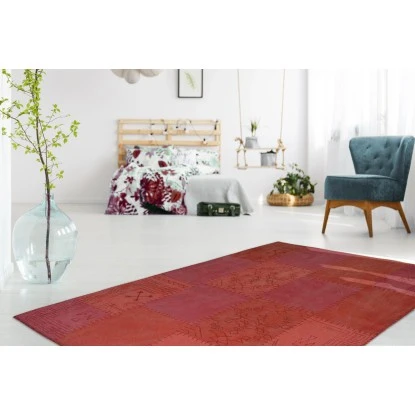 Kayoom Teppich Lyrical 210 Multicolor-Rot 120 Cm X 170 Cm 4 Kayoom Teppich Lyrical 210 Multicolor-Rot 120 Cm X 170 Cm – Bild 4