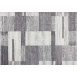 Kayoom Teppich Falkland Port Louis Silber 200 Cm X 290 Cm