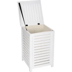 Wenko Wäschetruhe Oslo Echtholz Weiß 65 Cm X 45 Cm X 45 Cm -Wenko Astra Geschaft 6796734 1068 21857100 2