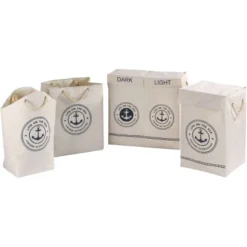 Wenko Wäschesammler Sylt 58 L Beige 60 Cm X 53 Cm X 25 Cm -Wenko Astra Geschaft 679707 1068 3