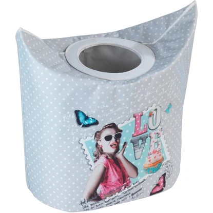 Wenko Wäschesammler & -korb Crazy Love 53 L 54 Cm X 57 Cm X 33 Cm 1 Wenko Wäschesammler & -korb Crazy Love 53 L 54 Cm X 57 Cm X 33 Cm