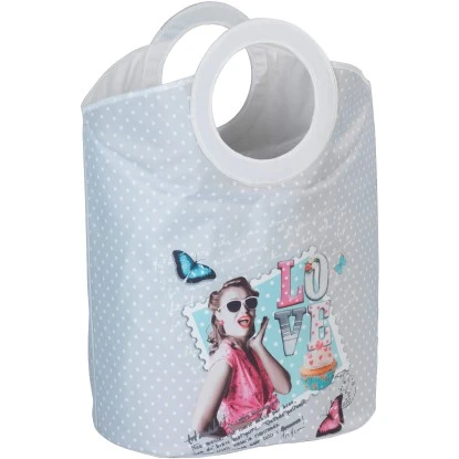 Wenko Wäschesammler & -korb Crazy Love 53 L 54 Cm X 57 Cm X 33 Cm 3 Wenko Wäschesammler & -korb Crazy Love 53 L 54 Cm X 57 Cm X 33 Cm – Bild 3