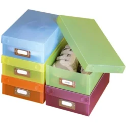 Wenko Multi-Boxen 10er Set 9,5 Cm X 30 Cm X 18,5 Cm