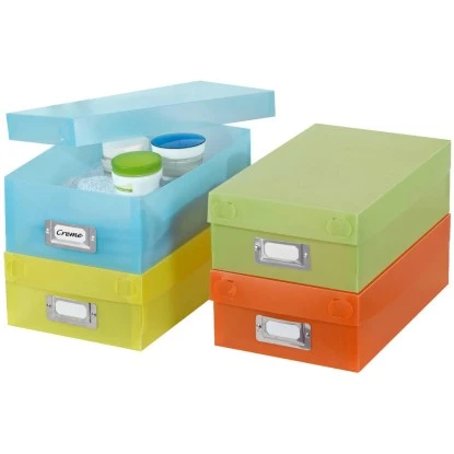 Wenko Multi-Boxen 10er Set 9,5 Cm X 30 Cm X 18,5 Cm 2 Wenko Multi-Boxen 10er Set 9,5 Cm X 30 Cm X 18,5 Cm – Bild 2