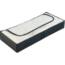 Wenko Unterbettkommode Deep Black 4er Set 107 Cm X 16 Cm X 46 Cm