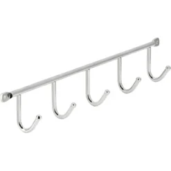 Siro Hakenleiste 2081 Metall Chrom Glänzend Länge 350 Mm 5 Haken -Wenko Astra Geschaft 688992 3567 3