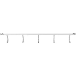 Siro Hakenleiste 2081 Metall Chrom Glänzend Länge 350 Mm 5 Haken -Wenko Astra Geschaft 688992 3567 4