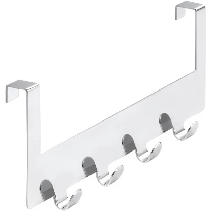 Siro Türgarderobe 1977 Metall Chrom Glänzend Länge 255 Mm 4 Haken 3 Siro Türgarderobe 1977 Metall Chrom Glänzend Länge 255 Mm 4 Haken – Bild 3