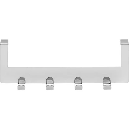 Siro Türgarderobe 1977 Metall Chrom Glänzend Länge 255 Mm 4 Haken 4 Siro Türgarderobe 1977 Metall Chrom Glänzend Länge 255 Mm 4 Haken – Bild 4