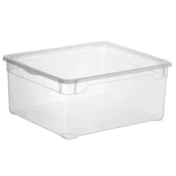 Rotho Clear Box Boots Transparent 22 L