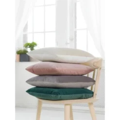 Magma Wendekissen Samt Uni Beige 50 Cm X 50 Cm -Wenko Astra Geschaft 697557 2256 3