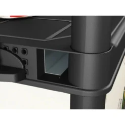 OBI Kunststoff-Steckregal L-120 Schwarz 187 Cm X 120 Cm X 40 Cm -Wenko Astra Geschaft 705629 1550 9502000 3