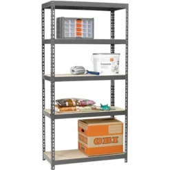 Metall-Schwerlastregal SL 90/175 Lackiert 180 Cm X 90 Cm X 40 Cm -Wenko Astra Geschaft 705631 2137 0