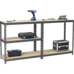 Metall-Schwerlastregal SL 90/175 Lackiert 180 Cm X 90 Cm X 40 Cm -Wenko Astra Geschaft 705631 2137 0 3