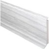 Sockelleiste Hartschaumkern Esche-Weiß 60 Mm X 14,4 Mm X 2500 Mm