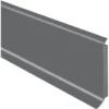 Sockelleiste Hartschaumkern Grau 60 Mm X 15 Mm X 2500 Mm