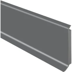 Sockelleiste Hartschaumkern Grau 60 Mm X 15 Mm X 2500 Mm
