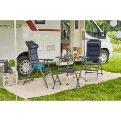 Siena Garden Campingsessel Premium 67,5 Cm X 61 Cm X 121 Cm Dunkelblau -Wenko Astra Geschaft 720467 1346 04