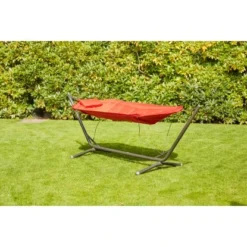 Siena Garden Hängematte Panama Stahl 305 Cm X 105 Cm X 104 Cm Rot -Wenko Astra Geschaft 721031 1346 18