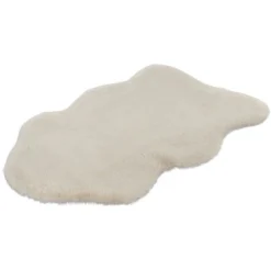 Lalee Teppich Kunstfell Ivory 60 Cm X 90 Cm -Wenko Astra Geschaft 756401 4962 3