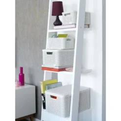 Best Freizeitmöbel Aufbewahrungsboxen Curver Style 3-er Set Creme S Mit Deckel -Wenko Astra Geschaft 757157 3271 9