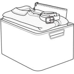 Best Freizeitmöbel Aufbewahrungsboxen Curver Style 3-er Set Dunkelbraun L -Wenko Astra Geschaft 757164 3271 5