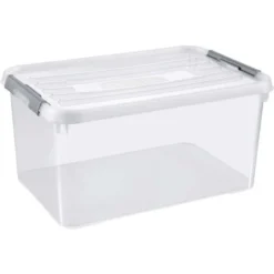 Best Freizeitmöbel Aufbewahrungsboxen Curver Handy+ 3-er Set Transparent 50 L