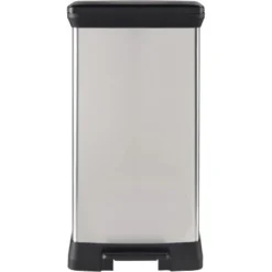 Curver Decobin Mülleimer 50 L Mit Fußpedal Silber Metallic 18 Curver Decobin Mülleimer 50 L Mit Fußpedal Silber Metallic -Wenko Astra Geschaft 757197 32717