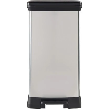 Curver Decobin Mülleimer 50 L Mit Fußpedal Silber Metallic 7 Curver Decobin Mülleimer 50 L Mit Fußpedal Silber Metallic – Bild 7