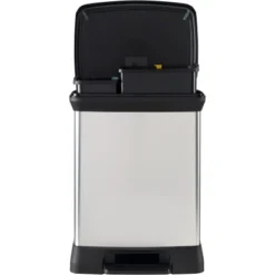 Curver Decobin Duo Mülleimer 30 L Mit Fußpedal Silber Metallic 23 Curver Decobin Duo Mülleimer 30 L Mit Fußpedal Silber Metallic -Wenko Astra Geschaft 757200 3271 6