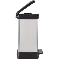Curver Decobin Duo Mülleimer 30 L Mit Fußpedal Silber Metallic 24 Curver Decobin Duo Mülleimer 30 L Mit Fußpedal Silber Metallic -Wenko Astra Geschaft 757200 3271 7