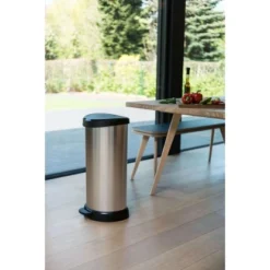 Curver Decobin Mülleimer 40 L Mit Fußpedal Silber Metallic 18 Curver Decobin Mülleimer 40 L Mit Fußpedal Silber Metallic -Wenko Astra Geschaft 757208 3271 16