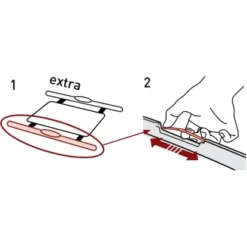 Best Freizeitmöbel Wäschekorb + Wäschebox Curver Style Dunkelbraun 45 L + 60 L -Wenko Astra Geschaft 757212 3271 5