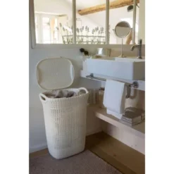 Best Freizeitmöbel Wäschekorb + Wäschebox Curver Knit 2-er Set Braun 40 L + 57 L -Wenko Astra Geschaft 757220 3271 6