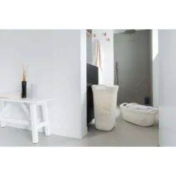 Best Freizeitmöbel Wäschekorb + Wäschebox Curver Knit 2-er Set Braun 40 L + 57 L -Wenko Astra Geschaft 757220 3271 7