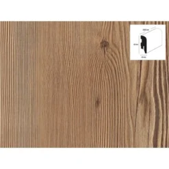 OBI Sockelleiste Hemlock 60 Mm X 20 Mm X 2.600 Mm -Wenko Astra Geschaft 7574387 picture 2