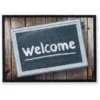 Astra Fußmatte Deco Brush Ca. 50 Cm X 70 Cm Welcome Schild