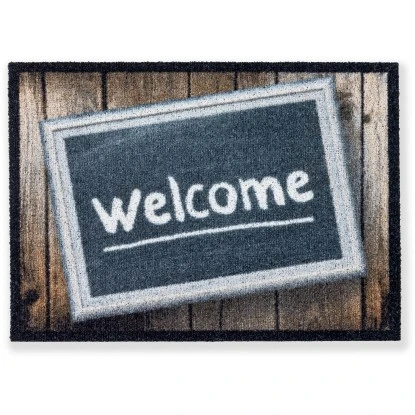 Astra Fußmatte Deco Brush Ca. 50 Cm X 70 Cm Welcome Schild 1 Astra Fußmatte Deco Brush Ca. 50 Cm X 70 Cm Welcome Schild