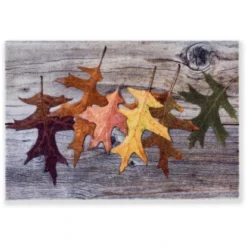 Astra Fußmatte Deco Print Ca. 40 Cm X 60 Cm Blätter