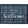 Astra Fußmatte Deco Brush 50 Cm X 70 Cm Hello Welcome