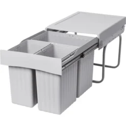 Einbauabfallsammler 1 X 16 L + 2 X 7,5 L 8 Einbauabfallsammler 1 X 16 L + 2 X 7,5 L -Wenko Astra Geschaft 7871149780 2137 S03 211218