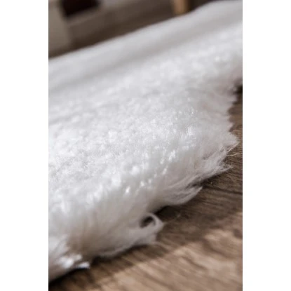 Teppich Lambskin 55 Cm X 80 Cm Weiß 2 Teppich Lambskin 55 Cm X 80 Cm Weiß – Bild 2