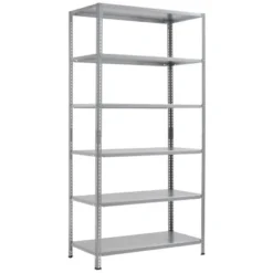 Metall-Schraubregal SR 100/65 Verzinkt 200 Cm X 100 Cm X 50 Cm