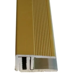 Abschlussprofil 7 Mm - 15 Mm Messing 2700 Mm